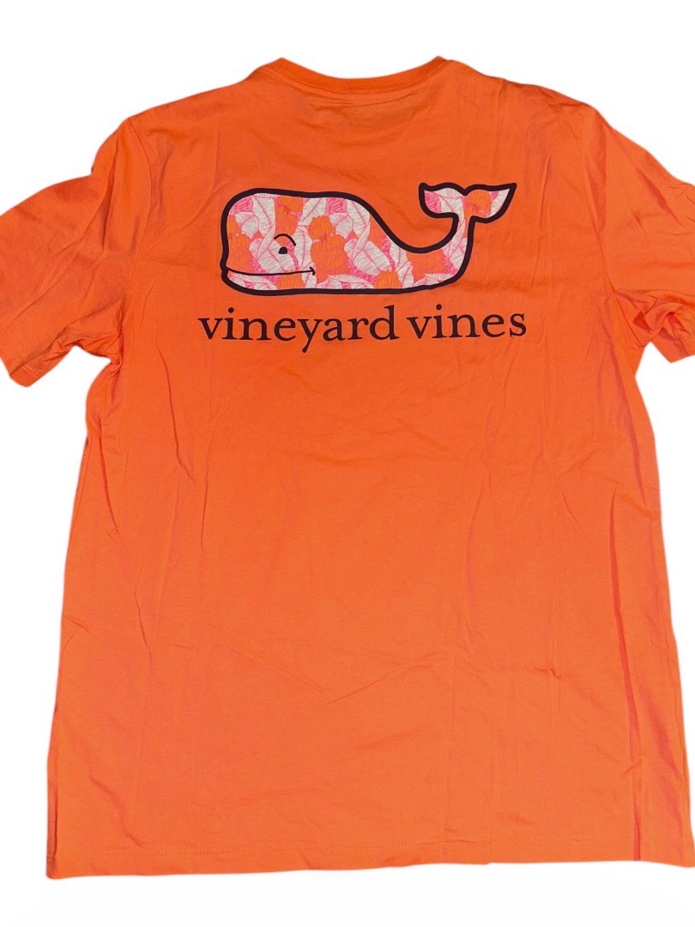 Vineyard Vines Men’s Coral Whale Tee
